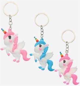 Equipage Unicorn Nøglering - Flere farver